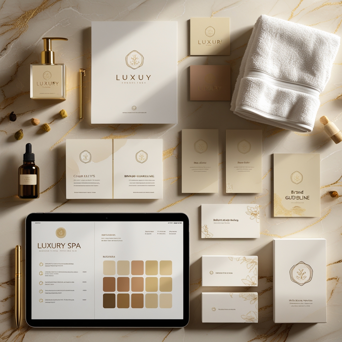 Luxury Spa Branding Kit - Image 4