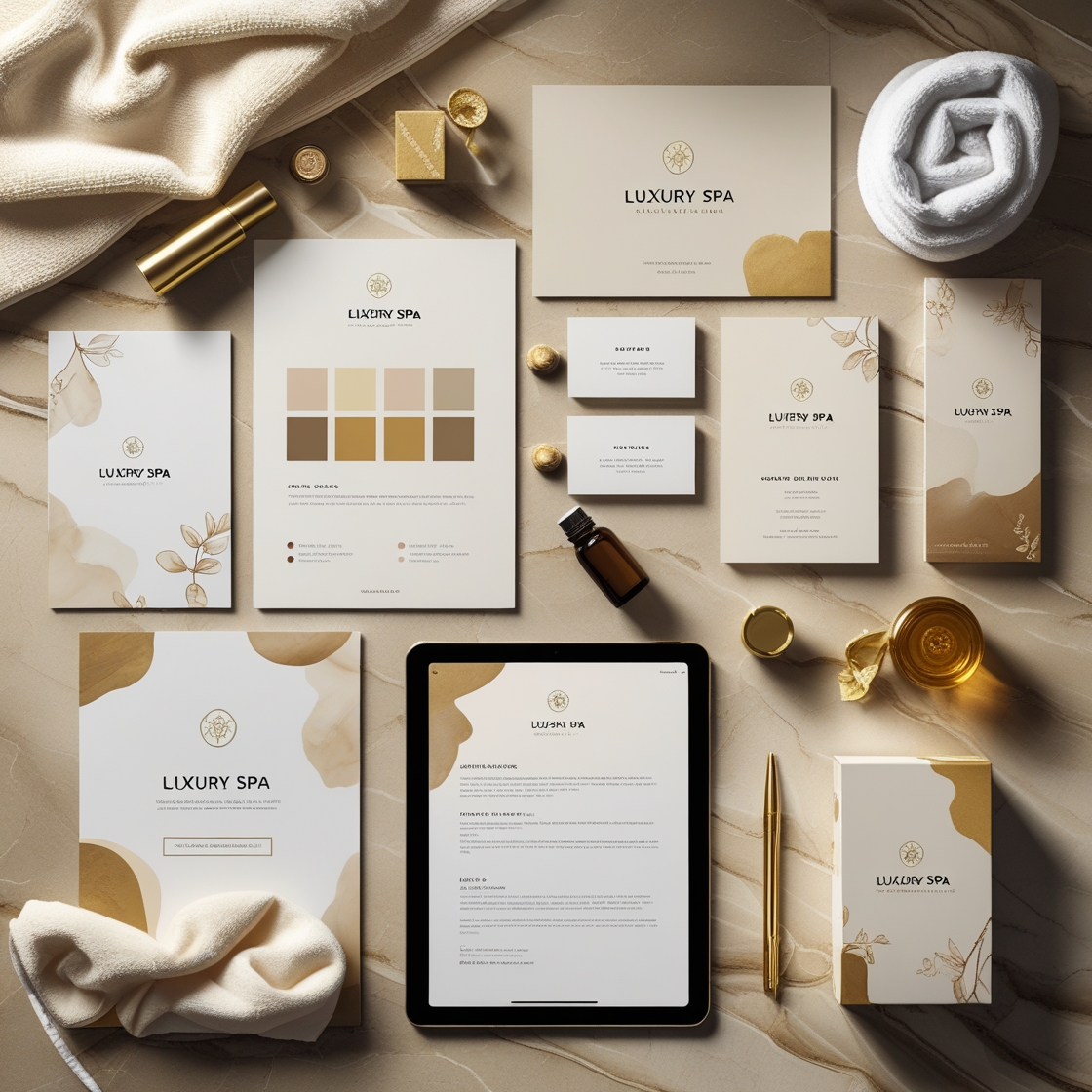 Luxury Spa Branding Kit